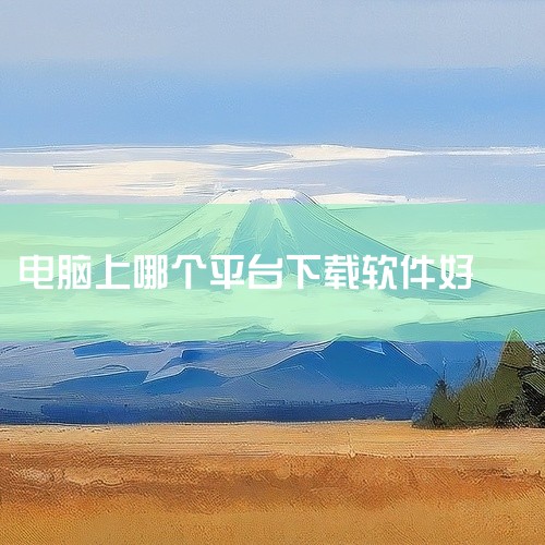 电脑下载软件较好的平台包括以下几个：腾讯软件管理：特色：由腾讯团队开发，提供软件下载、安装、升级和卸载的一站式服务。优势：软件分类清晰，便于搜索；提供详细的软件信息，包括适用系统、收费情况和版本等。太|